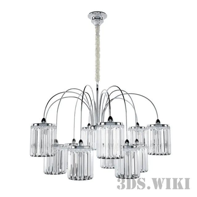 lighting – Newport 4508+4C chrome gold 3D Model