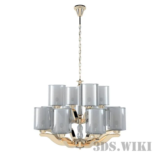 lighting – Newport 7908+4C gold 3D Model