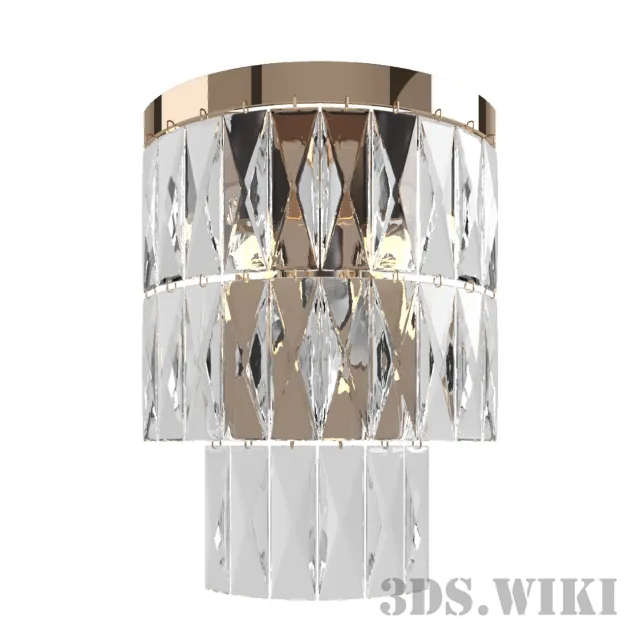 lighting – Newport light 10123A gold 3D Model