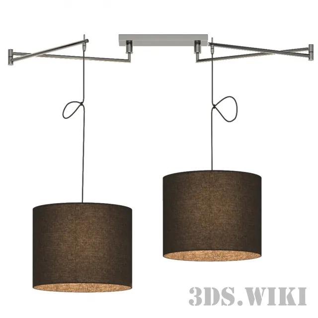 lighting – Newport light 14302S black 3D Model