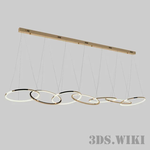 lighting – Newport light 15207S gold 3D Model