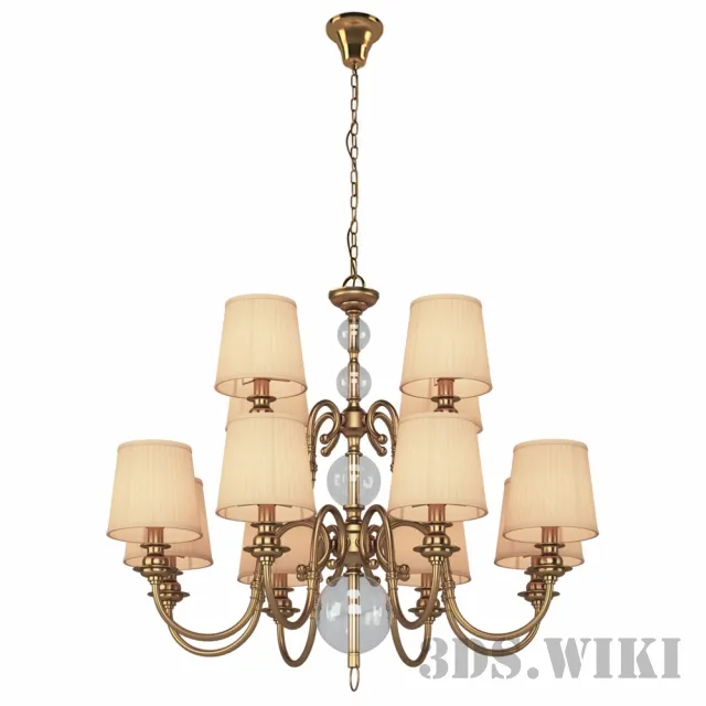 lighting – Newport light 3106+6 BC 3D Model