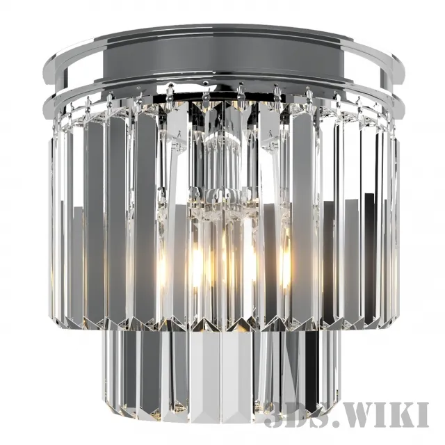 lighting – Newport light 31101A nickel 3D Model