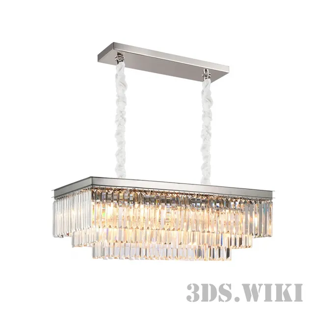lighting – Newport light 31111S nickel 3D Model