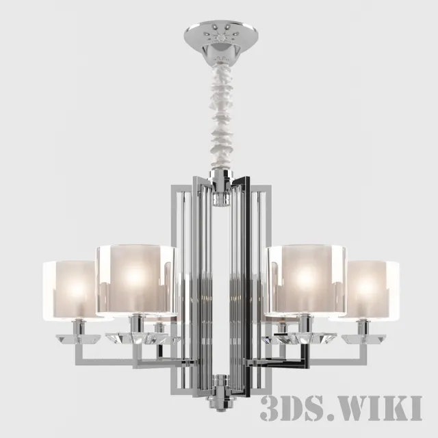 lighting – Newport light 4406+1C chrome 3D Model