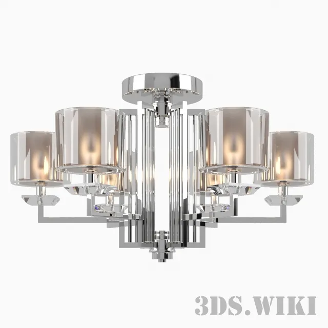 lighting – Newport light 4406C chrome 3D Model