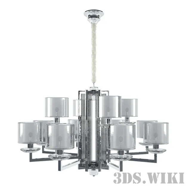 lighting – Newport light 4408+4C chrome 3D Model
