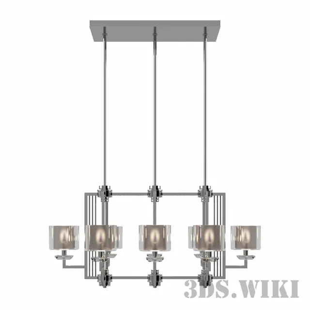 lighting – Newport light 4408S chrome 3D Model
