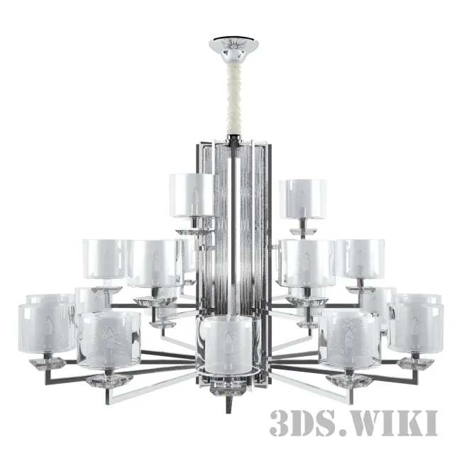 lighting – Newport light 4412+6+3C chrome 3D Model
