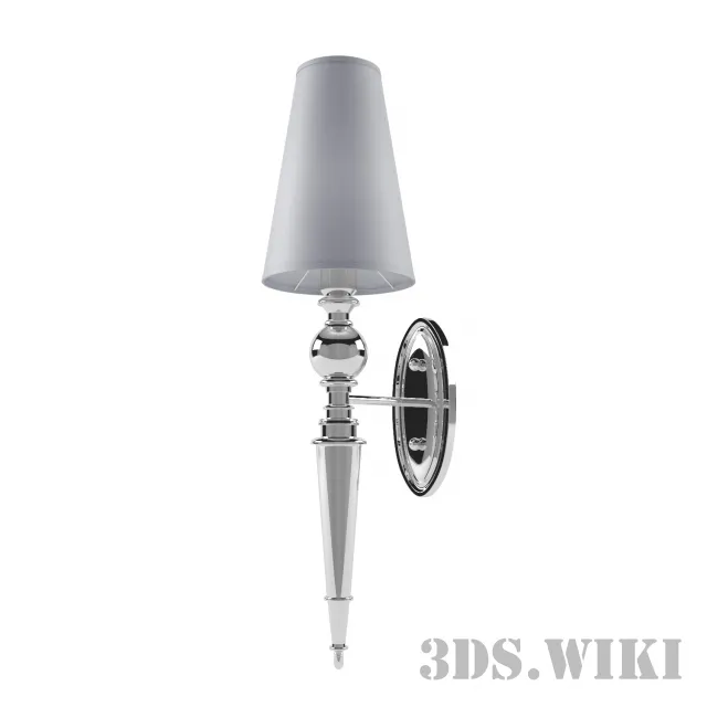 lighting – Newport light 7801A chrome 3D Model