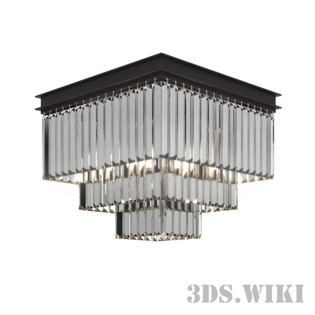 lighting – Newport light105PL black+gold 3D Model