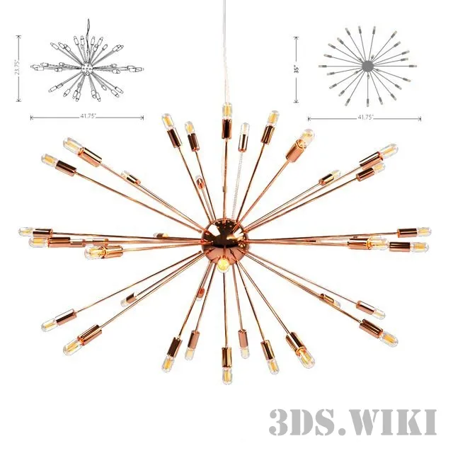 lighting – Nuevo VLADIMIR pendant lamp 3D Model lighting – Nuevo VLADIMIR pendant lamp 3D Model