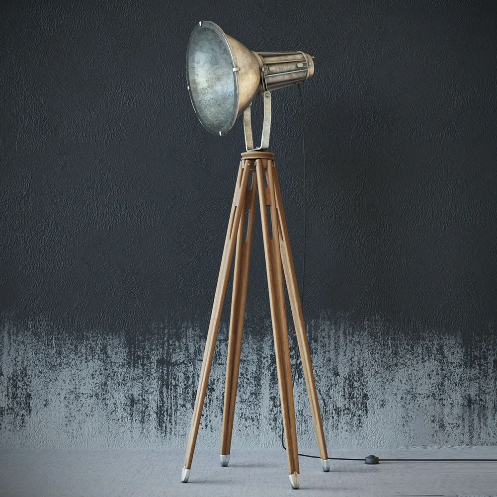 lighting – Old floor lamp 3D Model lighting – Old floor lamp 3D Model