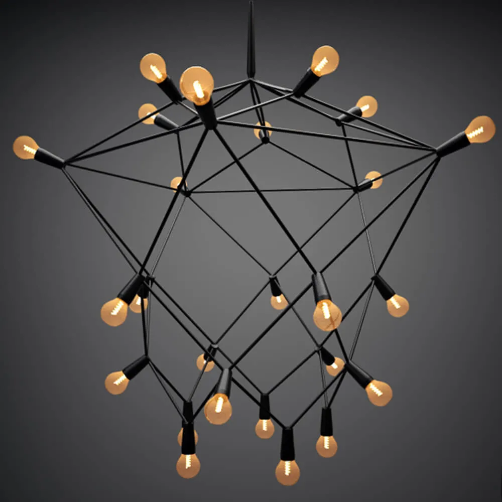 lighting – Orbit chandelier 3D Model