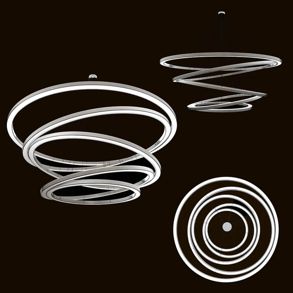 lighting – Pendant lamp (chandelier) Toccata 3D Model