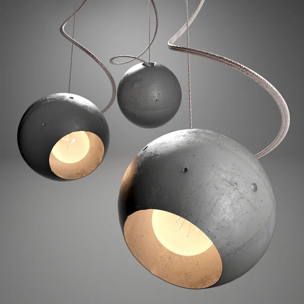 lighting – Pendant lamp Cosmo Luna 3D Model