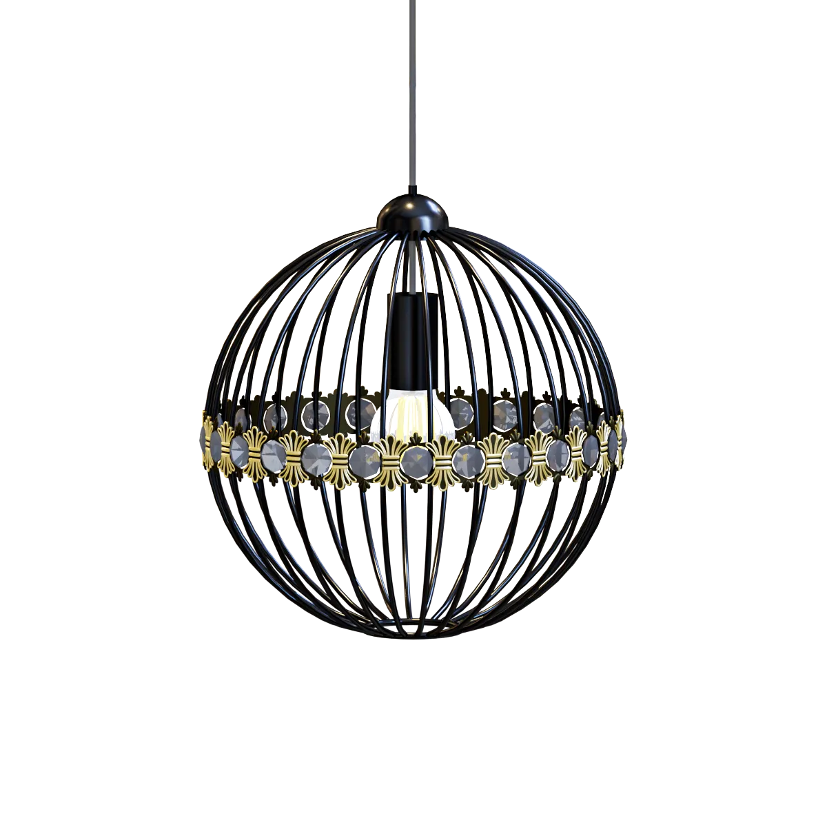 lighting – Pendant lamp Globi 1801-1P1 3D Model