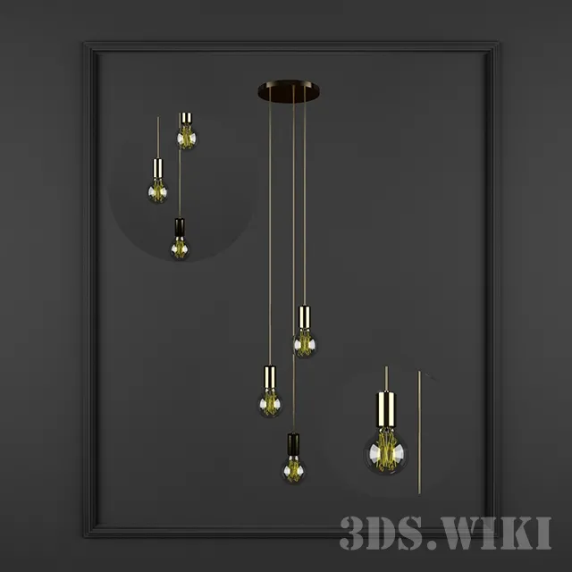 lighting – Pendant lamp Markslojd 106334 SKY 3D Model lighting – Pendant lamp Markslojd 106334 SKY 3D Model