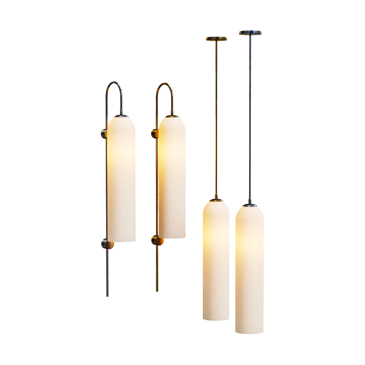 lighting – Pendant set Articolo lighting 3D Model