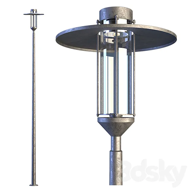 Lighting pole 2 3DModel