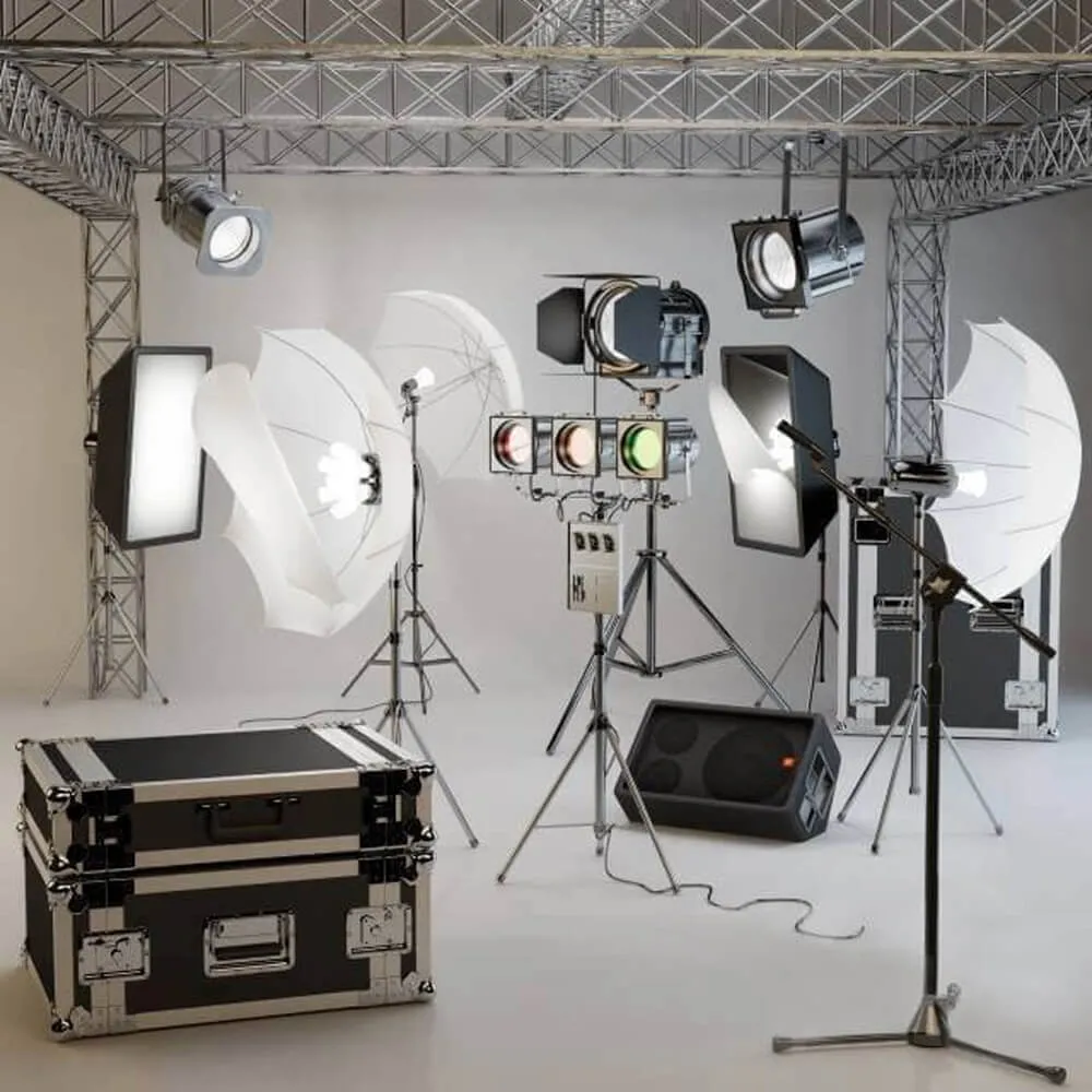 lighting – Prof. lighting for photo studios + muses. accessories 3D Model lighting – Prof. lighting for photo studios + muses. accessories 3D Model