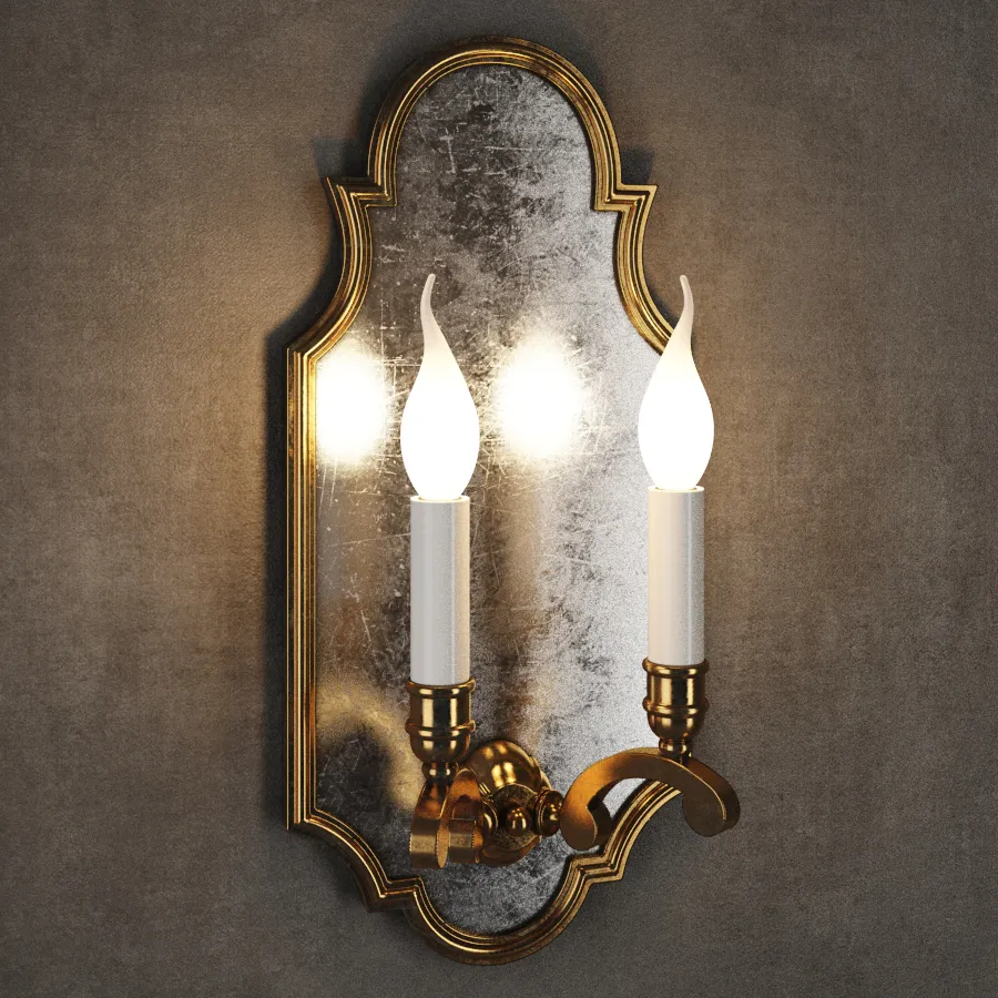 lighting – Reardon Sconce wall light 4 3D Model lighting – Reardon Sconce wall light 4 3D Model
