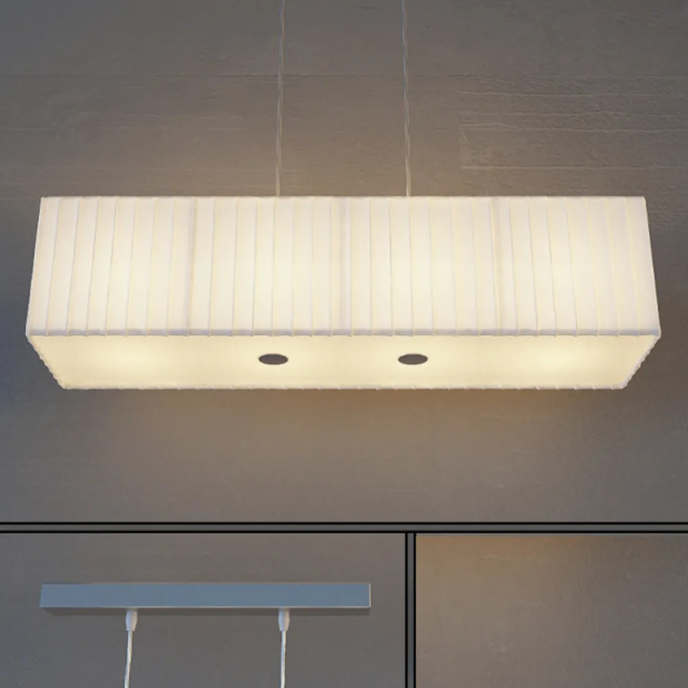 lighting – Rectangular pendant light 3D Model
