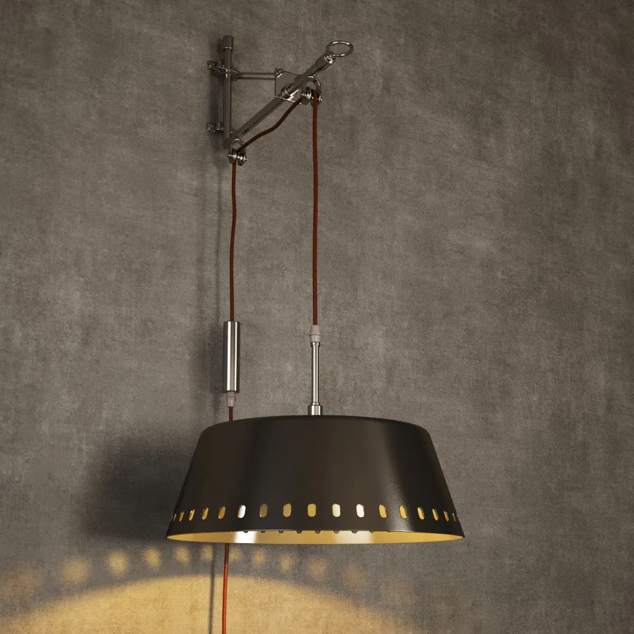 lighting – Riddle Sconce wall light SN045-1-ABG 3D Model lighting – Riddle Sconce wall light SN045-1-ABG 3D Model