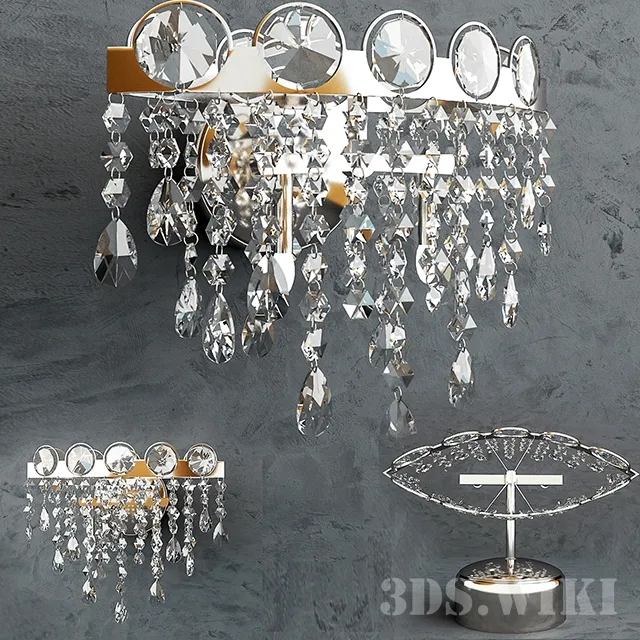 lighting – Sconce and wall light Illumination MB6608-4A 3D Model