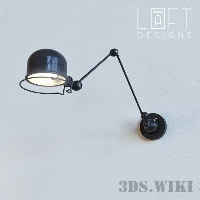 lighting – Sconce – Loft Bra 806 3D Model