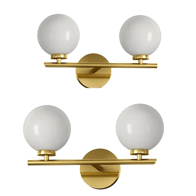 lighting – Sconce wall lamp bubble double 3D Model lighting – Sconce wall lamp bubble double 3D Model