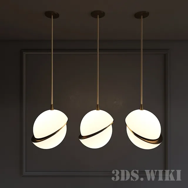 lighting – SEMICIRCLE WHITE / GOLD D25 * H25 3D Model lighting – SEMICIRCLE WHITE / GOLD D25 * H25 3D Model