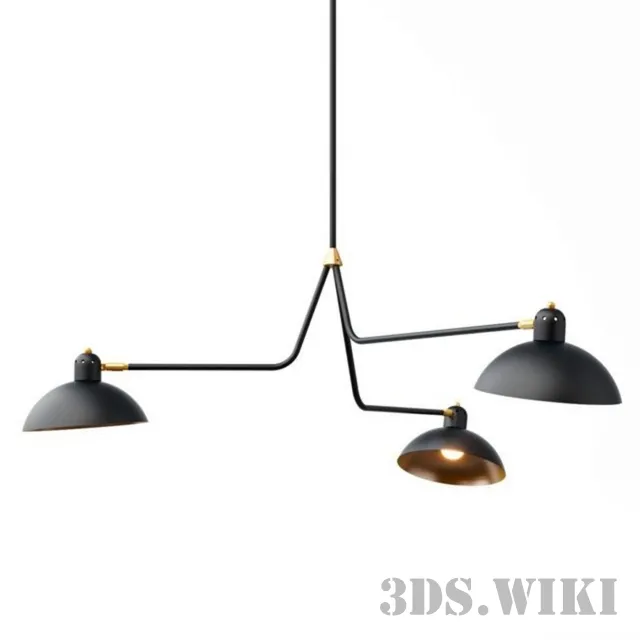 lighting – Suspension by Lambert et Fils 3D Model