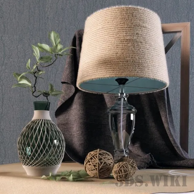 lighting – Table lamp and decor 3D Model
