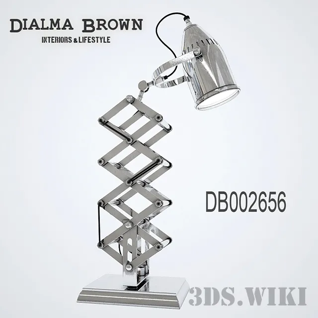lighting – Table lamp “Dialma Brown” 3D Model