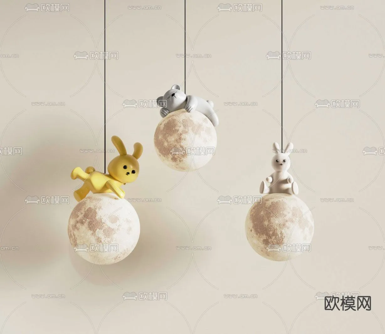 LIGHTING – TABLE LAMP – VRAY / CORONA – 3D MODEL – 625