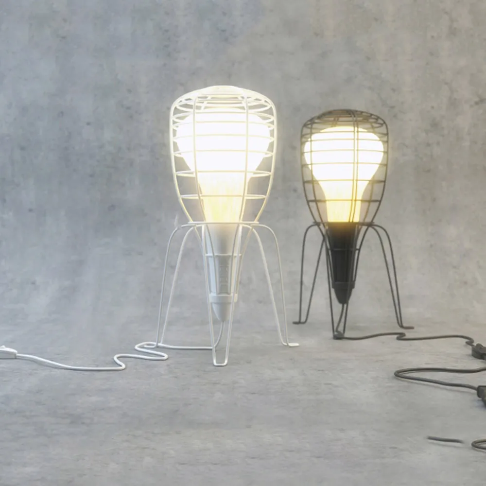 lighting – Table Technical Light Foscarini CAGE ROCKET 3D Model lighting – Table Technical Light Foscarini CAGE ROCKET 3D Model