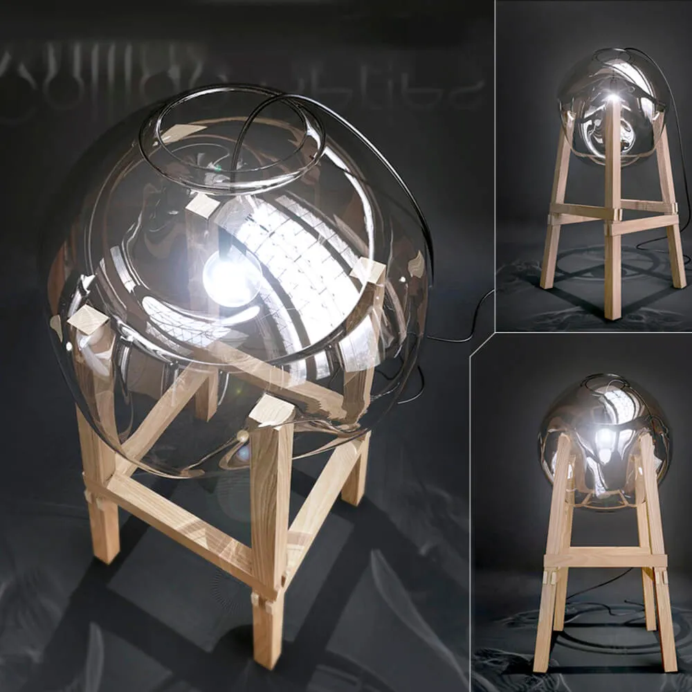 lighting – Unusual bubble- lamps from the Collide series. 3D Model lighting – Unusual bubble- lamps from the Collide series. 3D Model