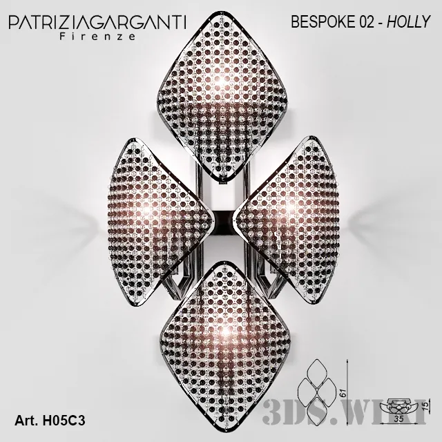 lighting – Wall lamp BRSPOKE 02 Holly from Patrizia Garganti 3D Model