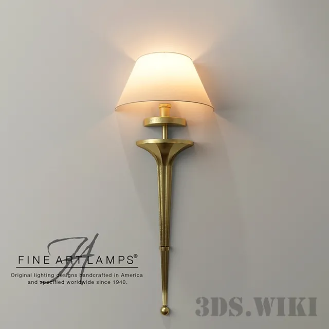 lighting – Wall lamp Fine Art Lamps Grosvenor Square 3D Model lighting – Wall lamp Fine Art Lamps Grosvenor Square 3D Model