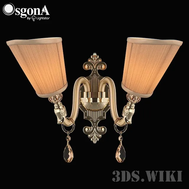lighting – Wall lamp Osgona Guarda 692622 3D Model