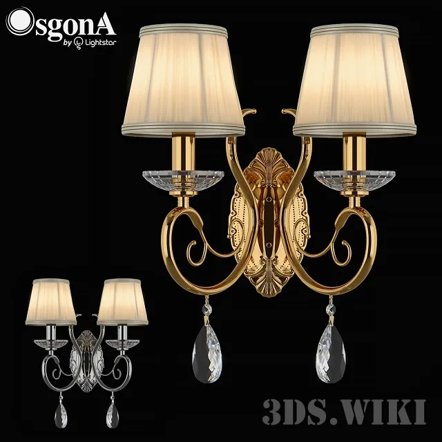 lighting – Wall lamp Osgona Ricerco 693622/693624 3D Model