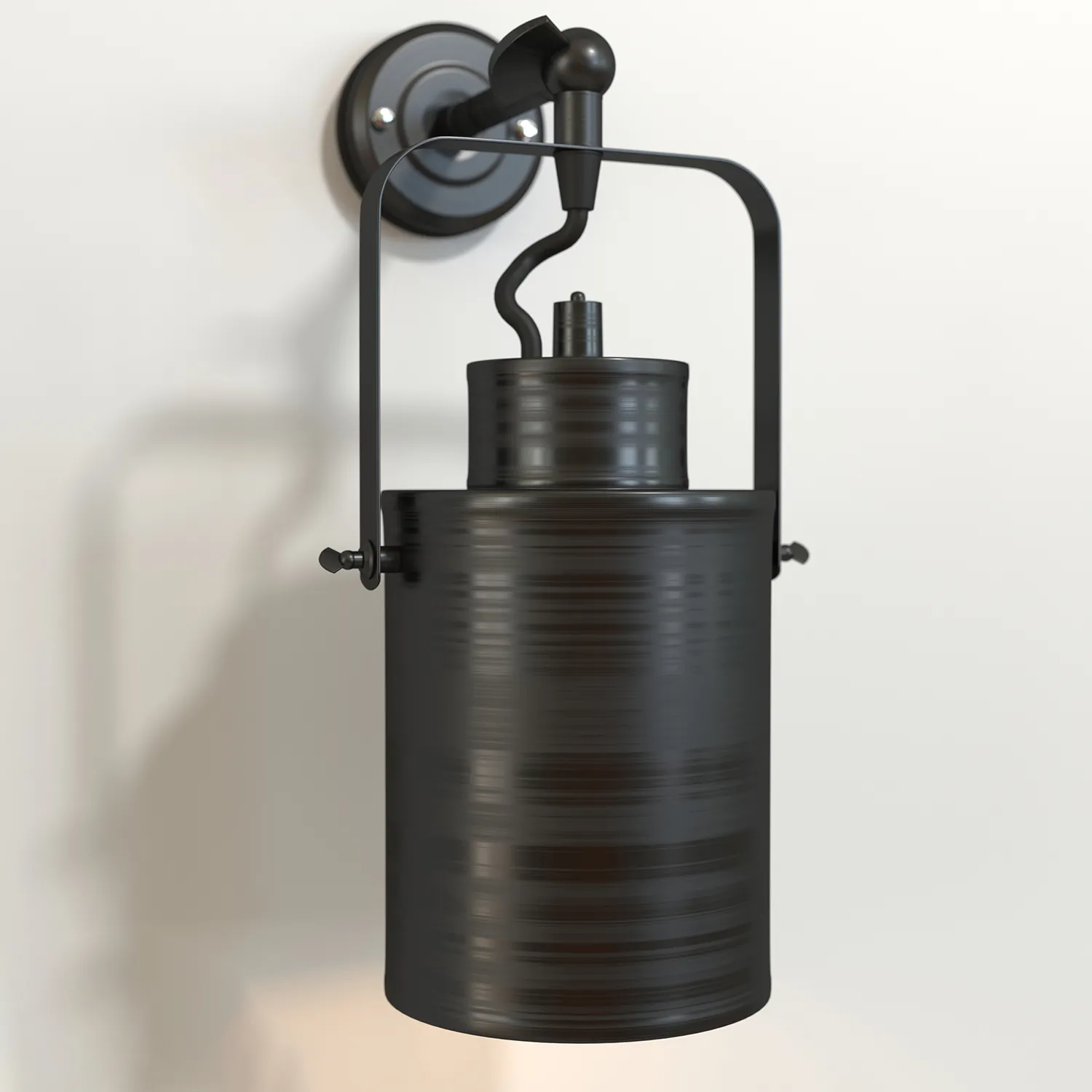 lighting – Wall light 707W127-1 BK Black 3D Model lighting – Wall light 707W127-1 BK Black 3D Model