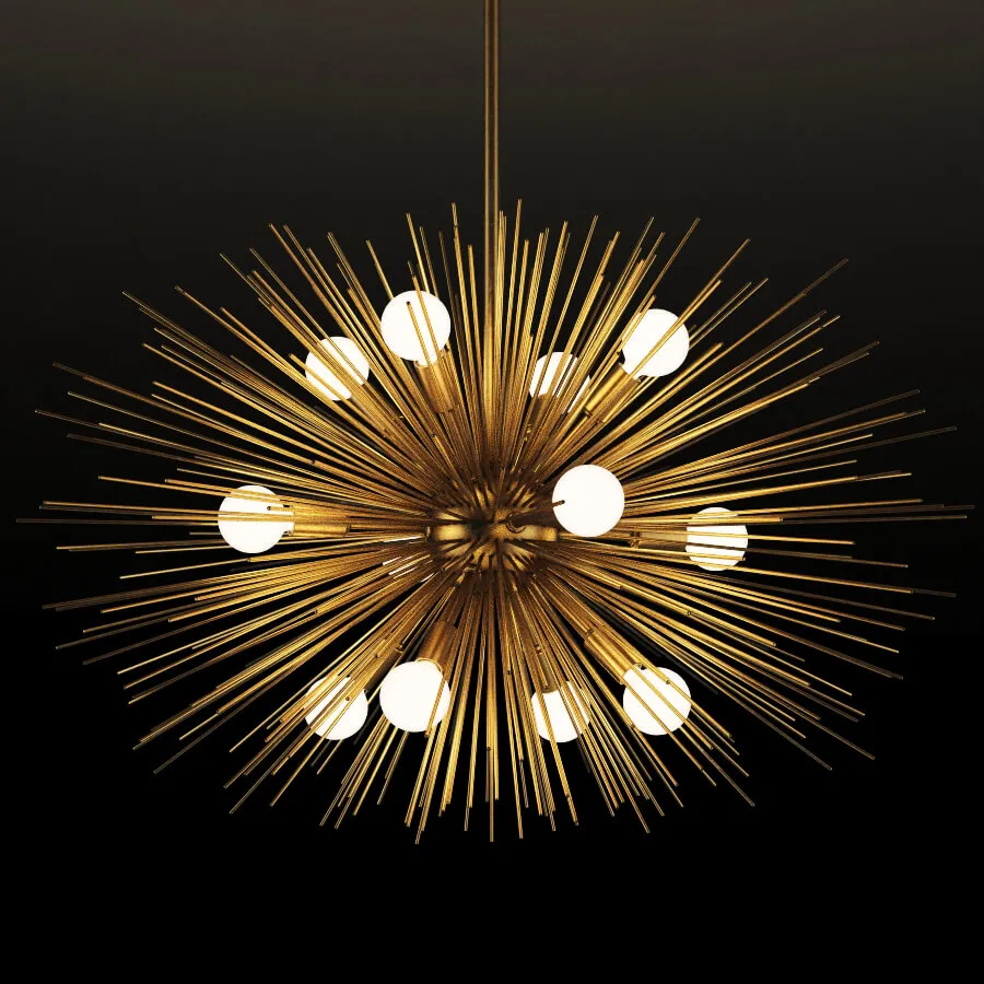 lighting – Zanadoo small chandelier 2 3D Model