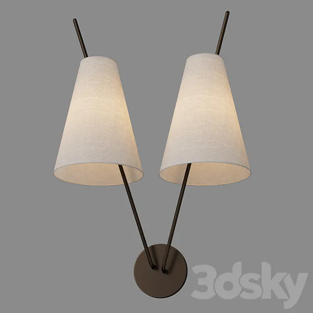 Lightology MILAN WALL LIGHT By Hudson Valley Lighting 3D Model Lightology MILAN WALL LIGHT By Hudson Valley Lighting 3D Model