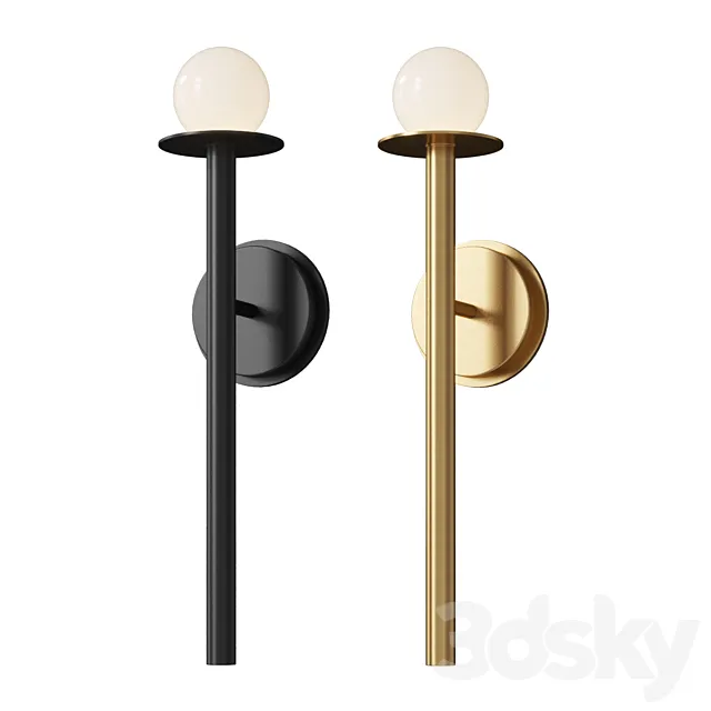 Lightology Nodes Wall Light by Kelly Wearstler 3D Model Lightology Nodes Wall Light by Kelly Wearstler 3D Model