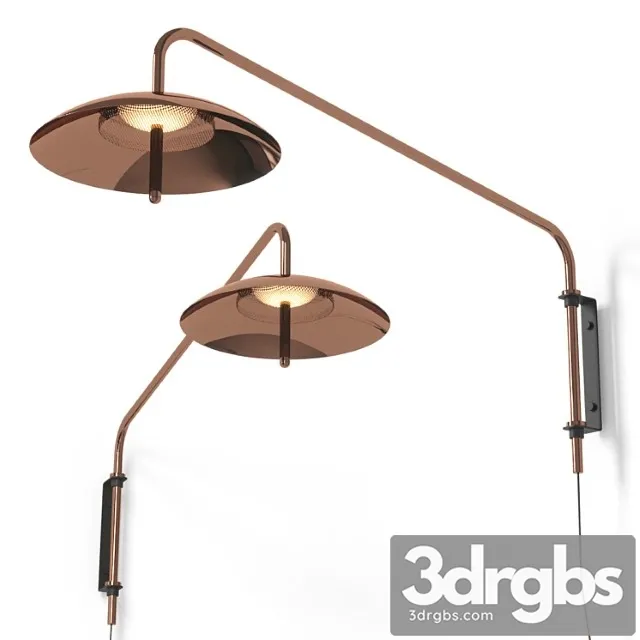 Lightology signal swing arm wall light by souda
