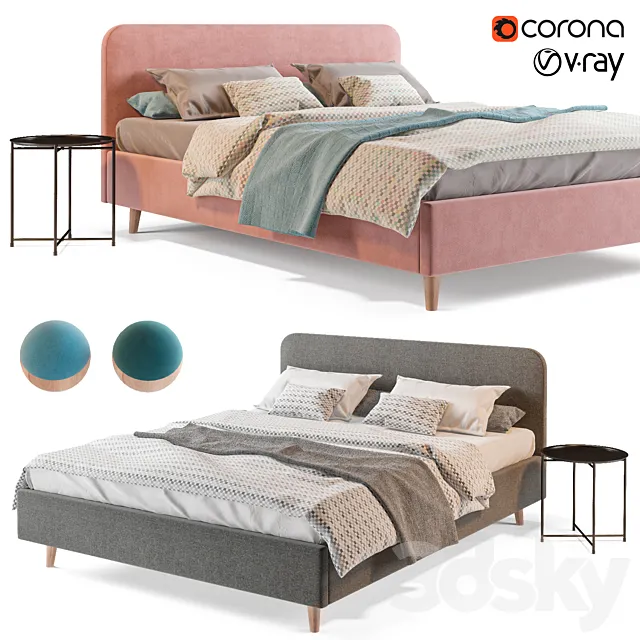 Lightsey bed divan.ru 3D Model Lightsey bed divan.ru 3D Model