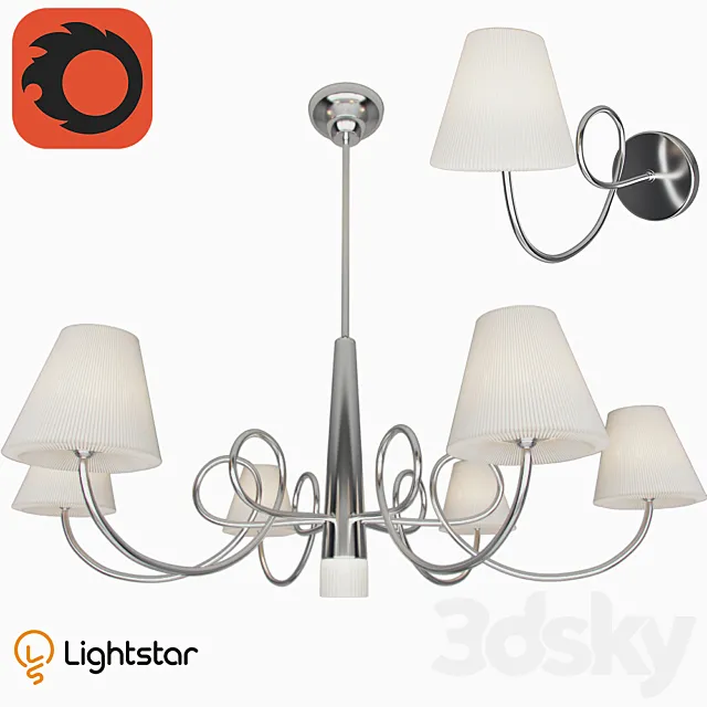 Lightstar VORTICO 3DModel Lightstar VORTICO 3DModel