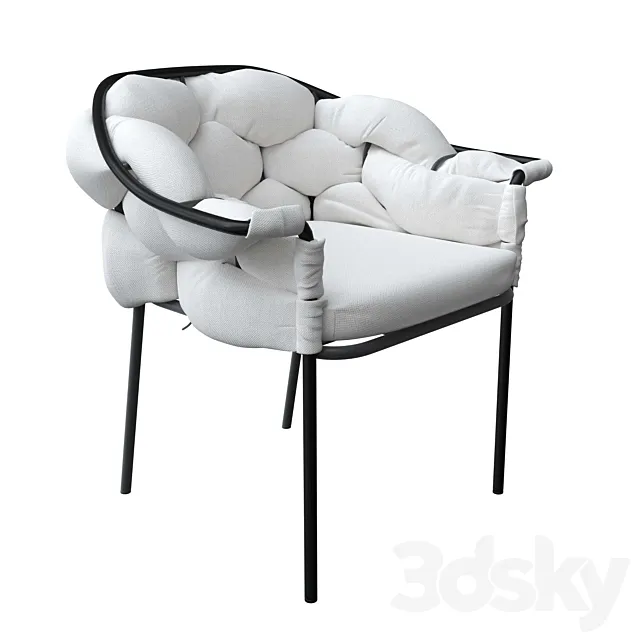 Lign roset serpantine armchair 3D Model